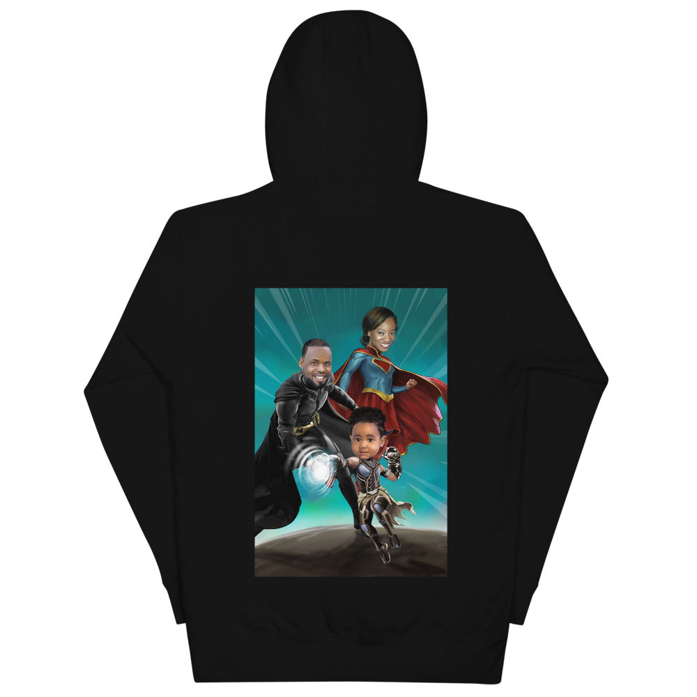 Tyson SuperHero Family Unisex Hoodie - Wear the Hoodie Of the Black Superhero Family